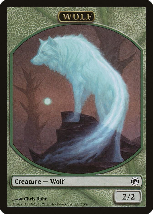 Wolf Token (5) [Scars of Mirrodin]