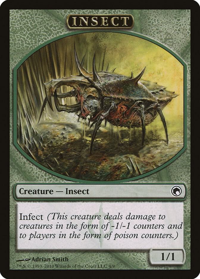 Insect Token (4) [Scars of Mirrodin]