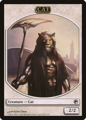 Cat Token (1) [Scars of Mirrodin]