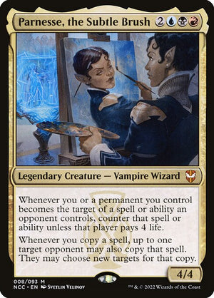 Parnesse, the Subtle Brush (8) [New Capenna Commander]