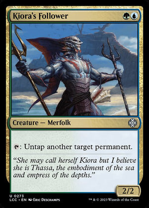 Kiora's Follower (273) [The Lost Caverns of Ixalan Commander]