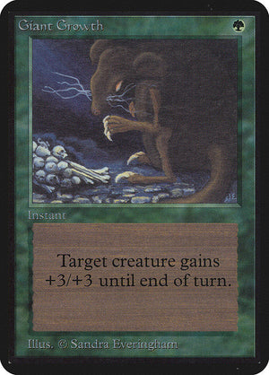 Giant Growth (197) [Limited Edition Alpha]