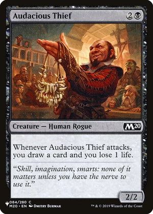 Audacious Thief (M20-84) [The List]