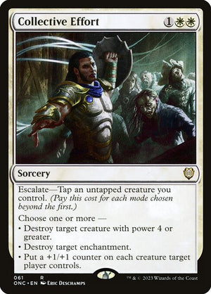Collective Effort (61) [Phyrexia: All Will Be One Commander]