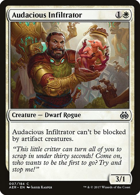 Audacious Infiltrator (7) [Aether Revolt]