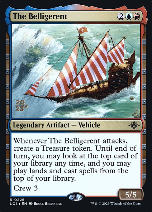 The Belligerent (225s) [The Lost Caverns of Ixalan Promos]
