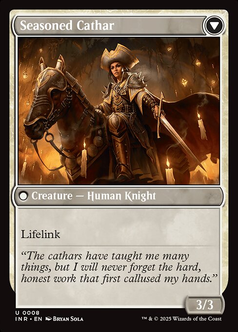 Ambitious Farmhand // Seasoned Cathar (8) [Innistrad Remastered]