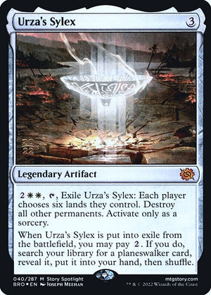 Urza's Sylex (40s) [The Brothers' War Promos]