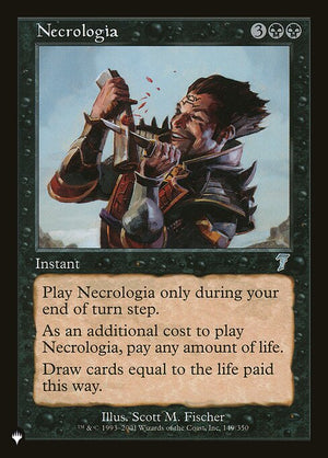 Necrologia (7ED-149) [The List]