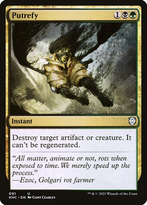 Putrefy (91) [Kaldheim Commander]