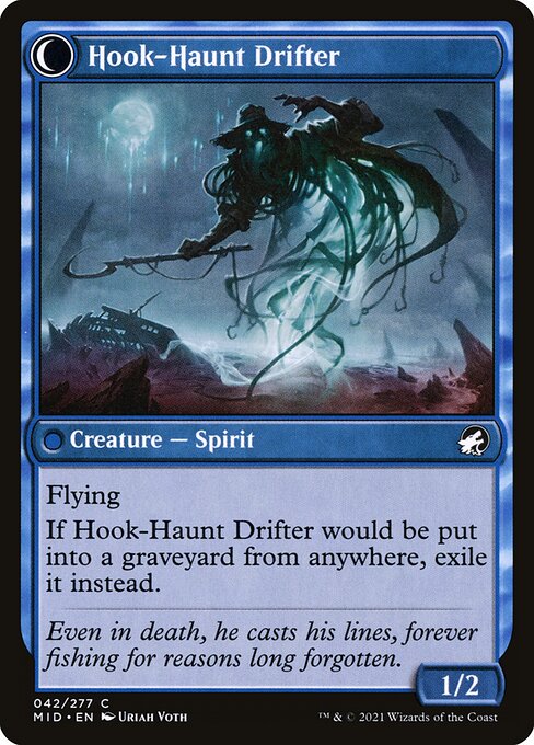 Baithook Angler // Hook-Haunt Drifter (42) [Innistrad: Midnight Hunt]