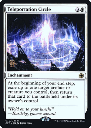 Teleportation Circle (39s) [Adventures in the Forgotten Realms Promos]