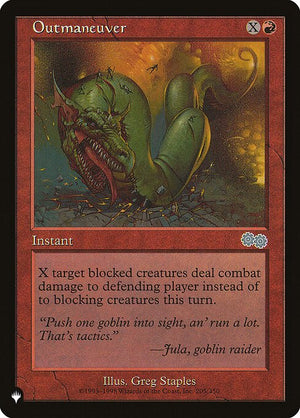 Outmaneuver (USG-205) [The List]
