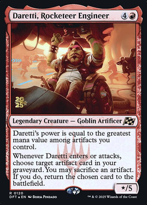 Daretti, Rocketeer Engineer (120s) [Aetherdrift Promos]