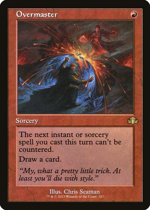 Overmaster (327) [Dominaria Remastered]