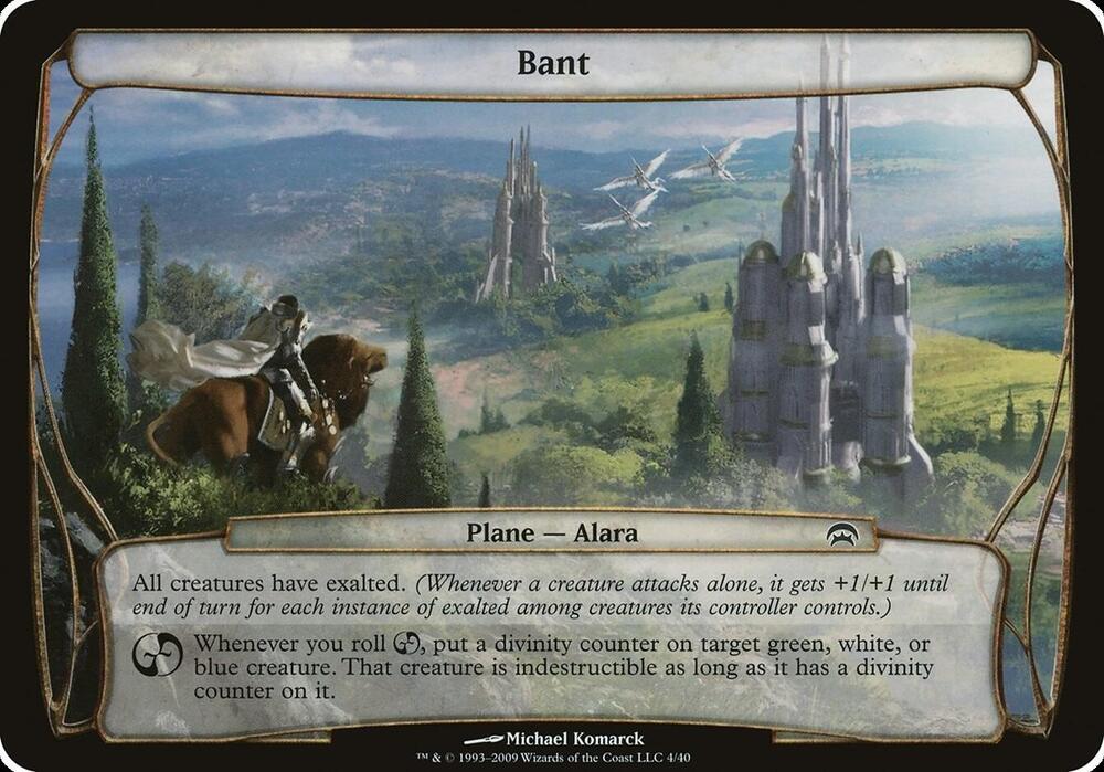 Bant (Planechase) [Oversize Cards]