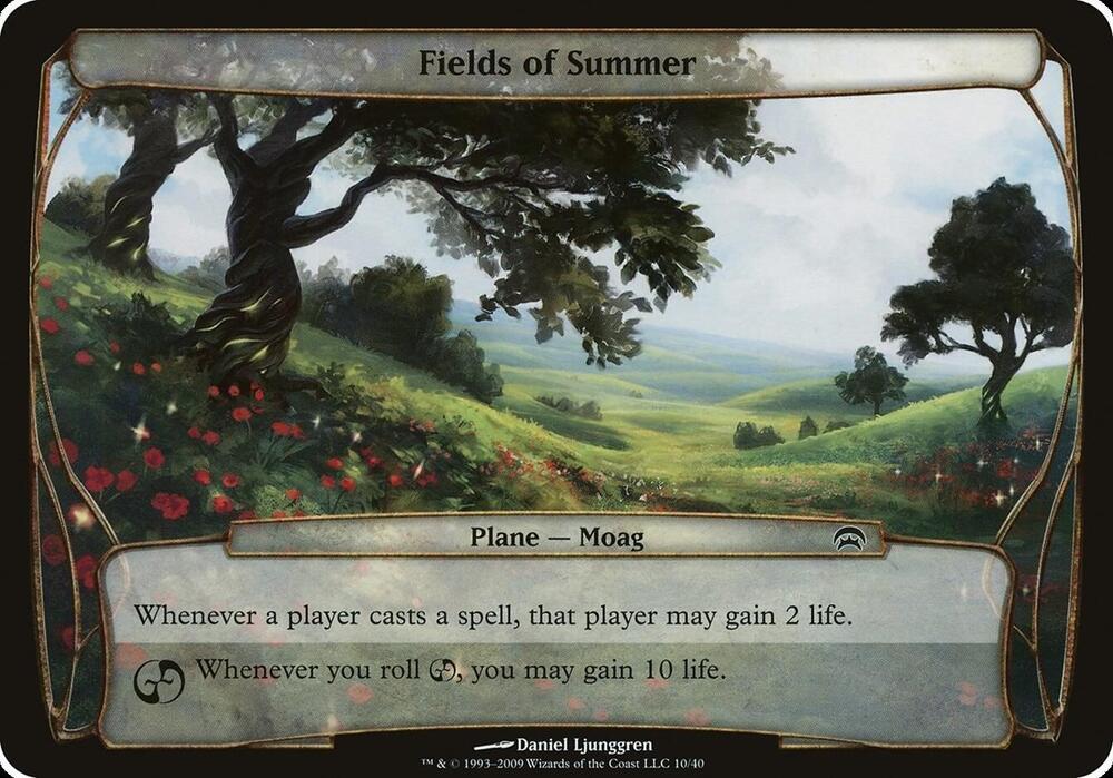 Fields of Summer (Planechase) [Oversize Cards]