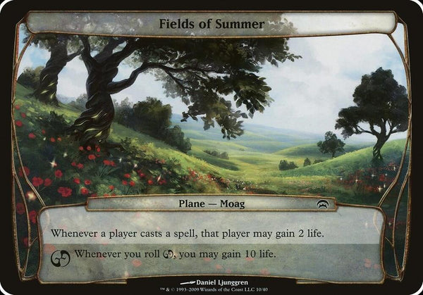 Fields of Summer (Planechase) [Oversize Cards]