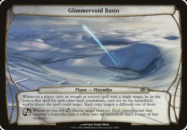 Glimmervoid Basin (Planechase) [Oversize Cards]