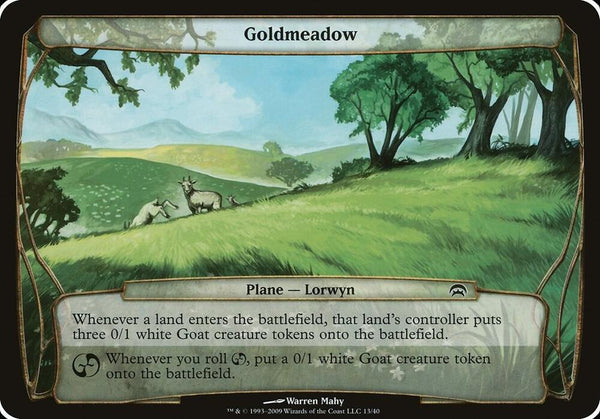 Goldmeadow (Planechase) [Oversize Cards]