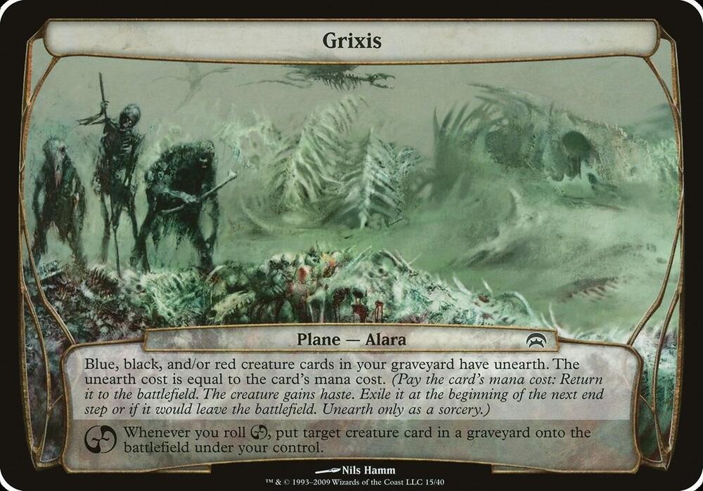 Grixis (Planechase) [Oversize Cards]