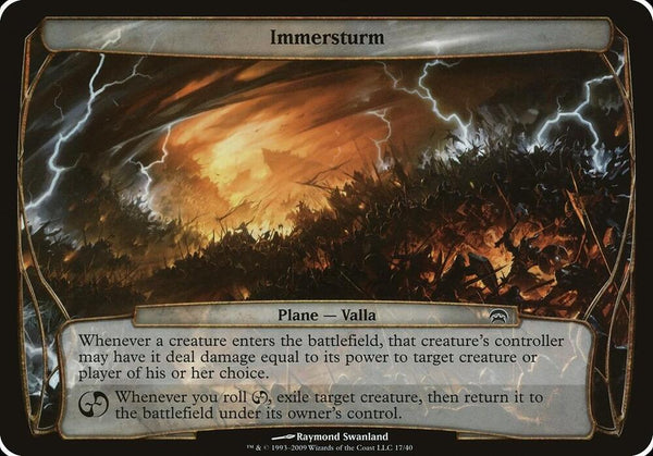 Immersturm (Planechase) [Oversize Cards]