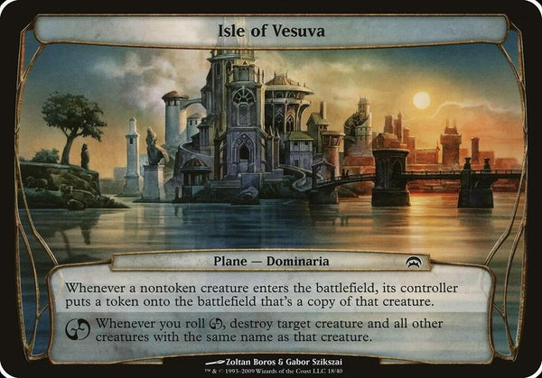 Isle of Vesuva (Planechase) [Oversize Cards]