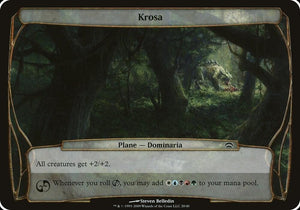 Krosa (Planechase) [Oversize Cards]
