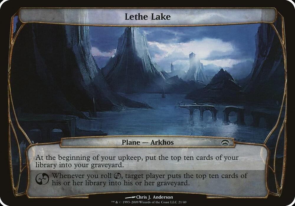 Lethe Lake (Planechase) [Oversize Cards]