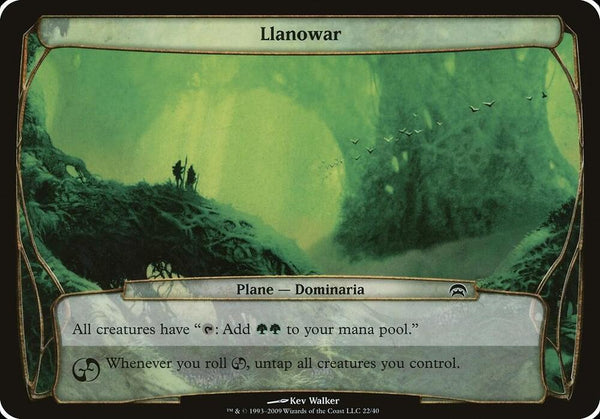 Llanowar (Planechase) [Oversize Cards]