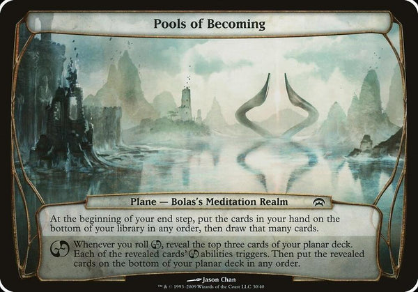 Pools of Becoming (Planechase) [Oversize Cards]