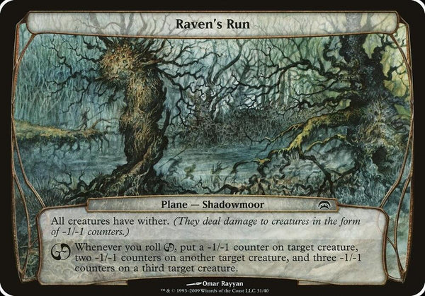 Raven's Run (Planechase) [Oversize Cards]