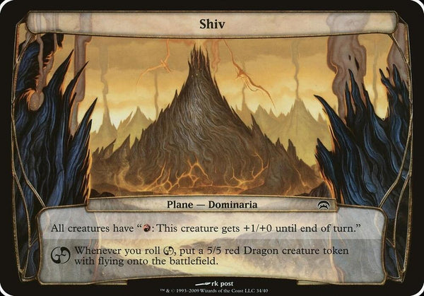 Shiv (Planechase) [Oversize Cards]