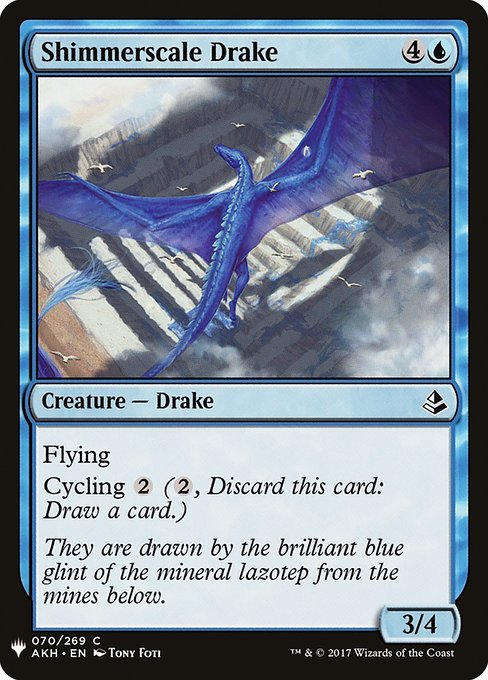 Shimmerscale Drake (AKH-70) [The List]