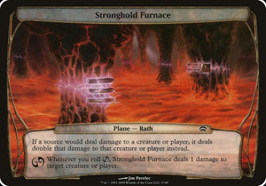Stronghold Furnace (Planechase) [Oversize Cards]