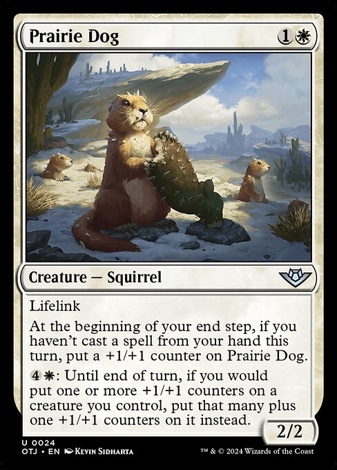 Prairie Dog (24) [Outlaws of Thunder Junction]