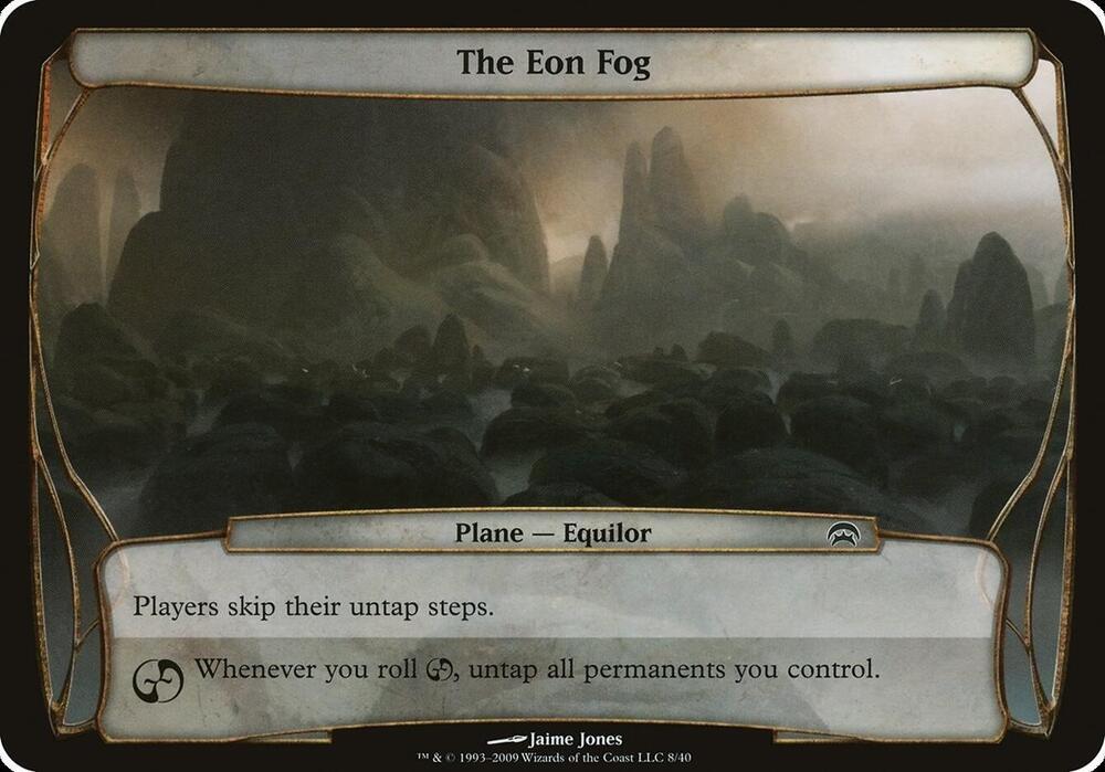 The Eon Fog (Planechase) [Oversize Cards]