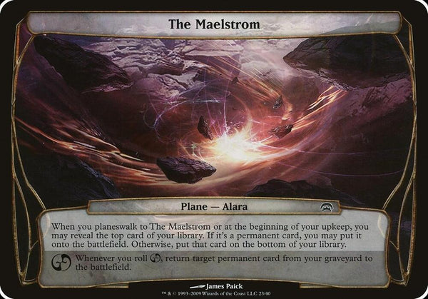 The Maelstrom (Planechase) [Oversize Cards]