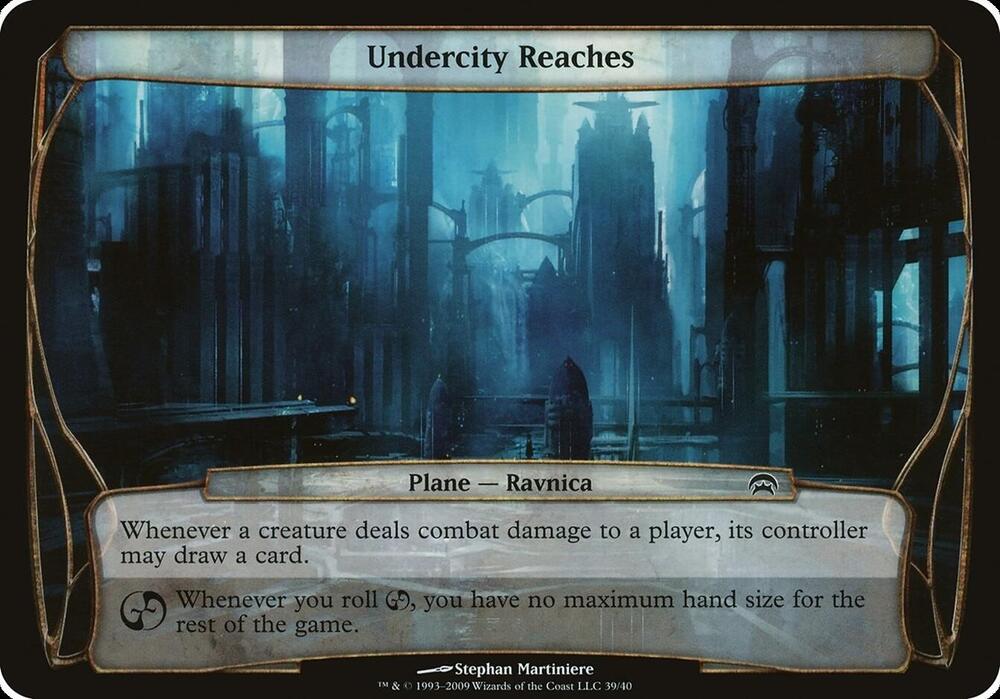 Undercity Reaches (Planechase) [Oversize Cards]
