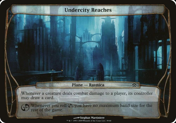 Undercity Reaches (Planechase) [Oversize Cards]