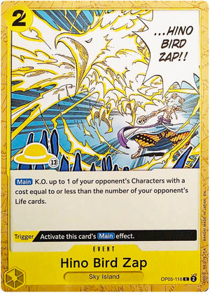 Hino Bird Zap (Luffy Deck) (OP05-116) [Set Sail Deck Set]