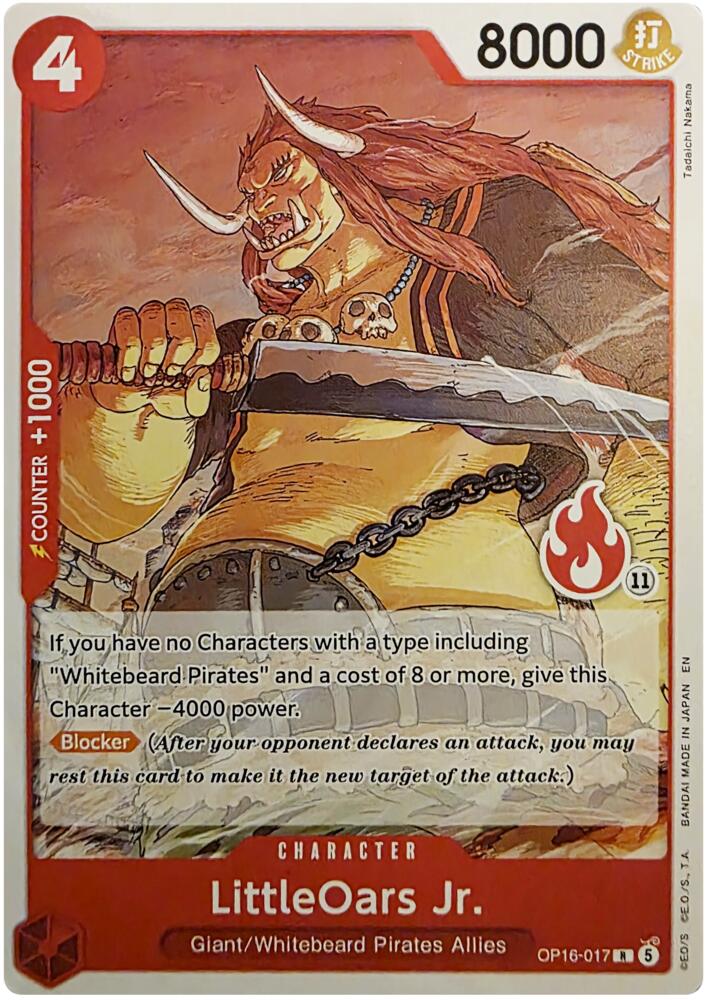 LittleOars Jr. (Ace Deck) (OP16-017) [Set Sail Deck Set]