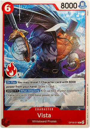 Vista (Ace Deck) (OP16-011) [Set Sail Deck Set]