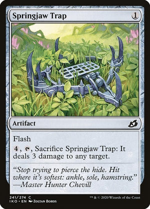 Springjaw Trap (241) [Ikoria: Lair of Behemoths]