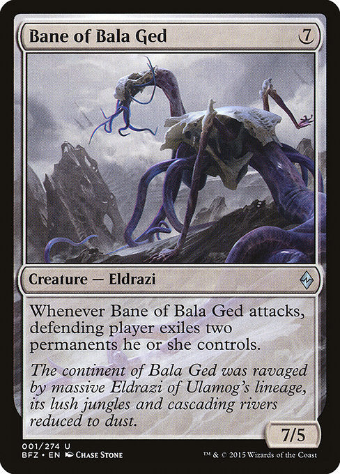 Bane of Bala Ged (1) [Battle for Zendikar]