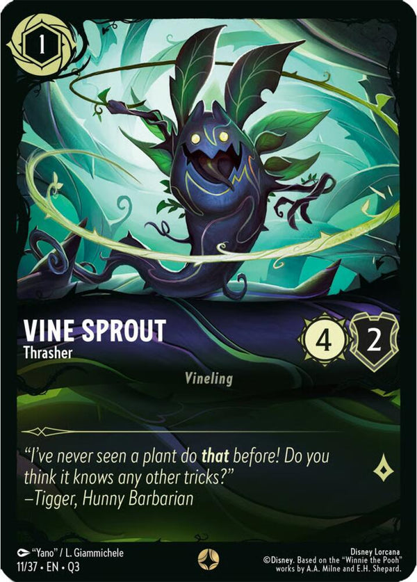 Vine Sprout - Thrasher (11/37) [Illumineer's Quest: The Great Hunny Rescue]