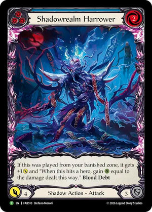 Shadowrealm Harrower (Blue) - FAB510 [Flesh and Blood Promo Cards]