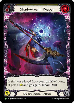 Shadowrealm Reaper (Yellow) - FAB512 [Flesh and Blood Promo Cards]