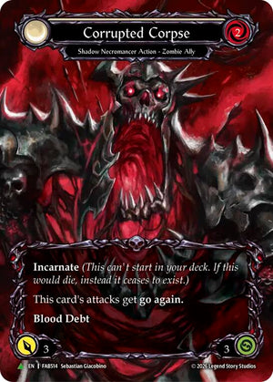 Corrupted Corpse (Marvel) (FAB514) (B) [Flesh and Blood Promo Cards]