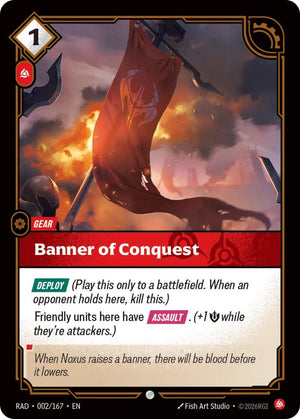 Banner of Conquest (002/167) [Radiance]